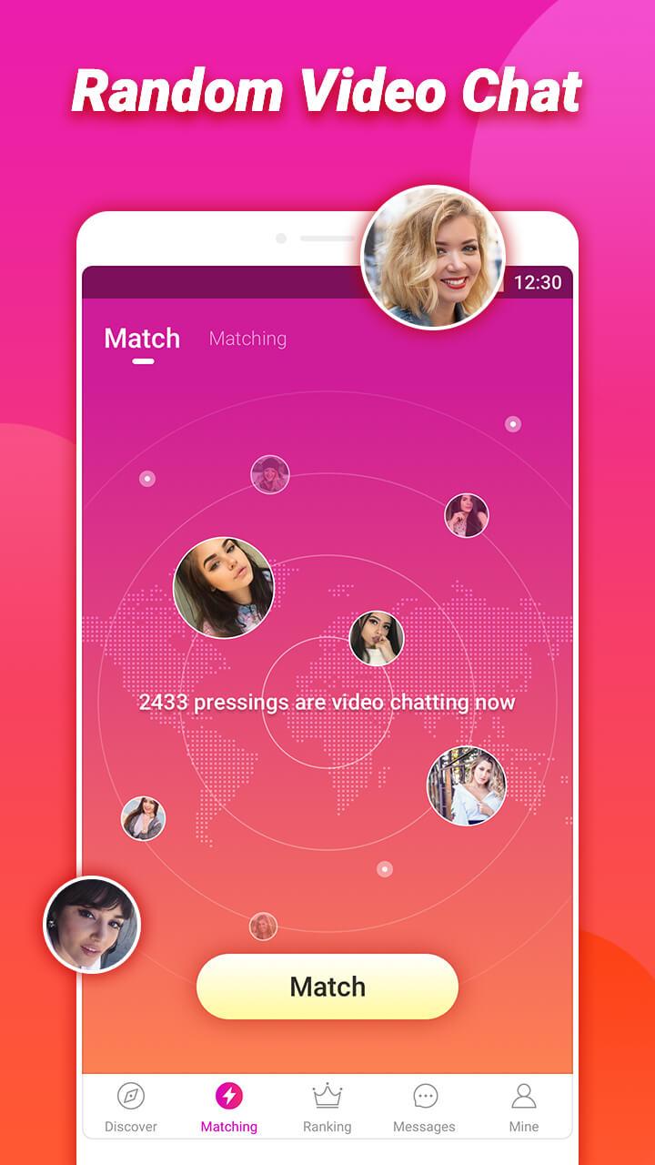 اسکرین شات 1 برنامه TopU - video chat online