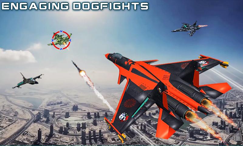 اسکرین شات 2 بازی Sky Warriors US Airplane Games