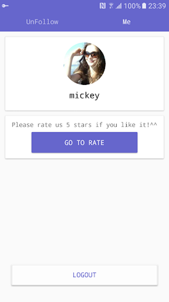 اسکرین شات 2 برنامه Unfollowers for Instagram,lost