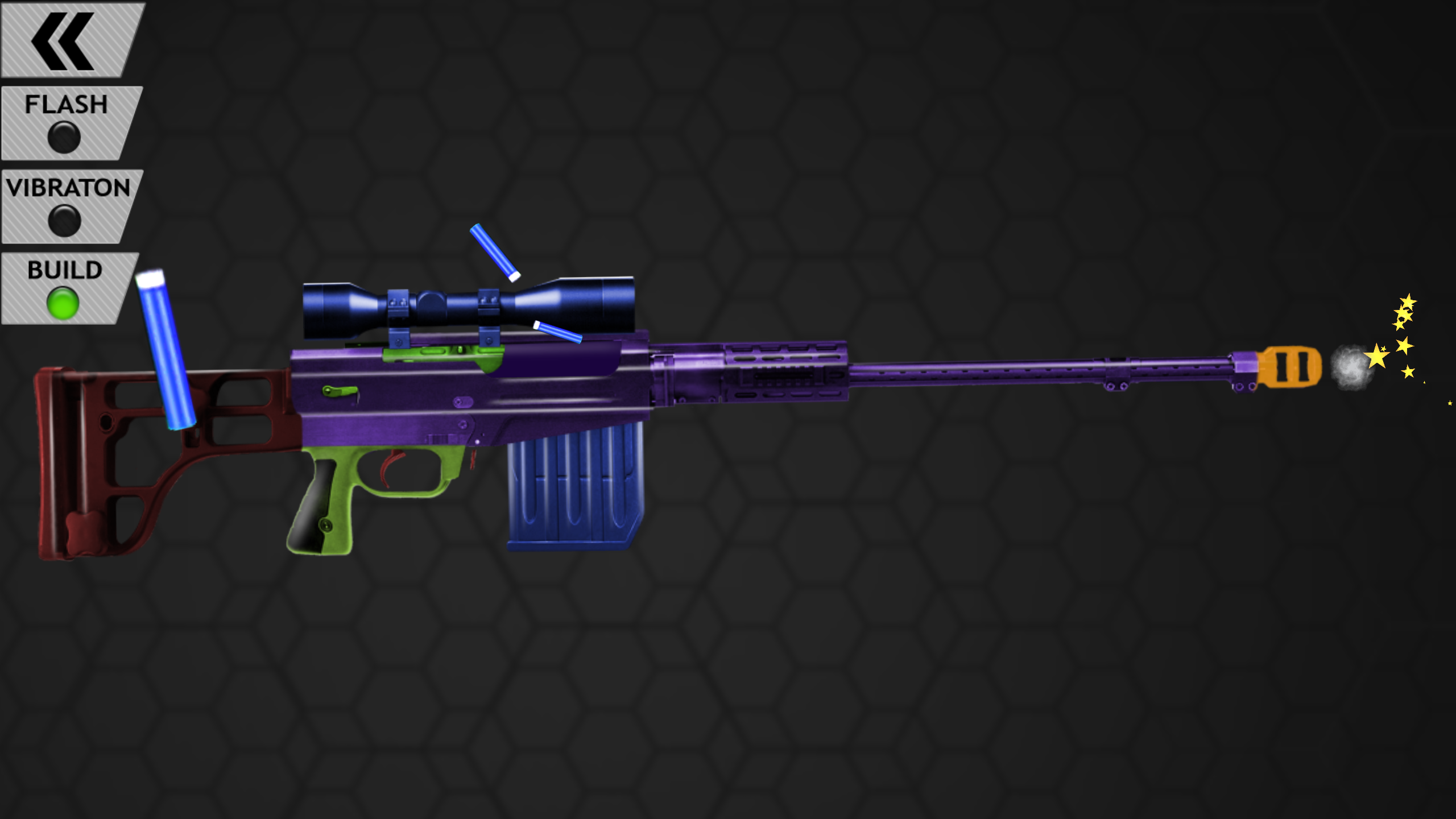 اسکرین شات 4 بازی Toy Gun Weapons App