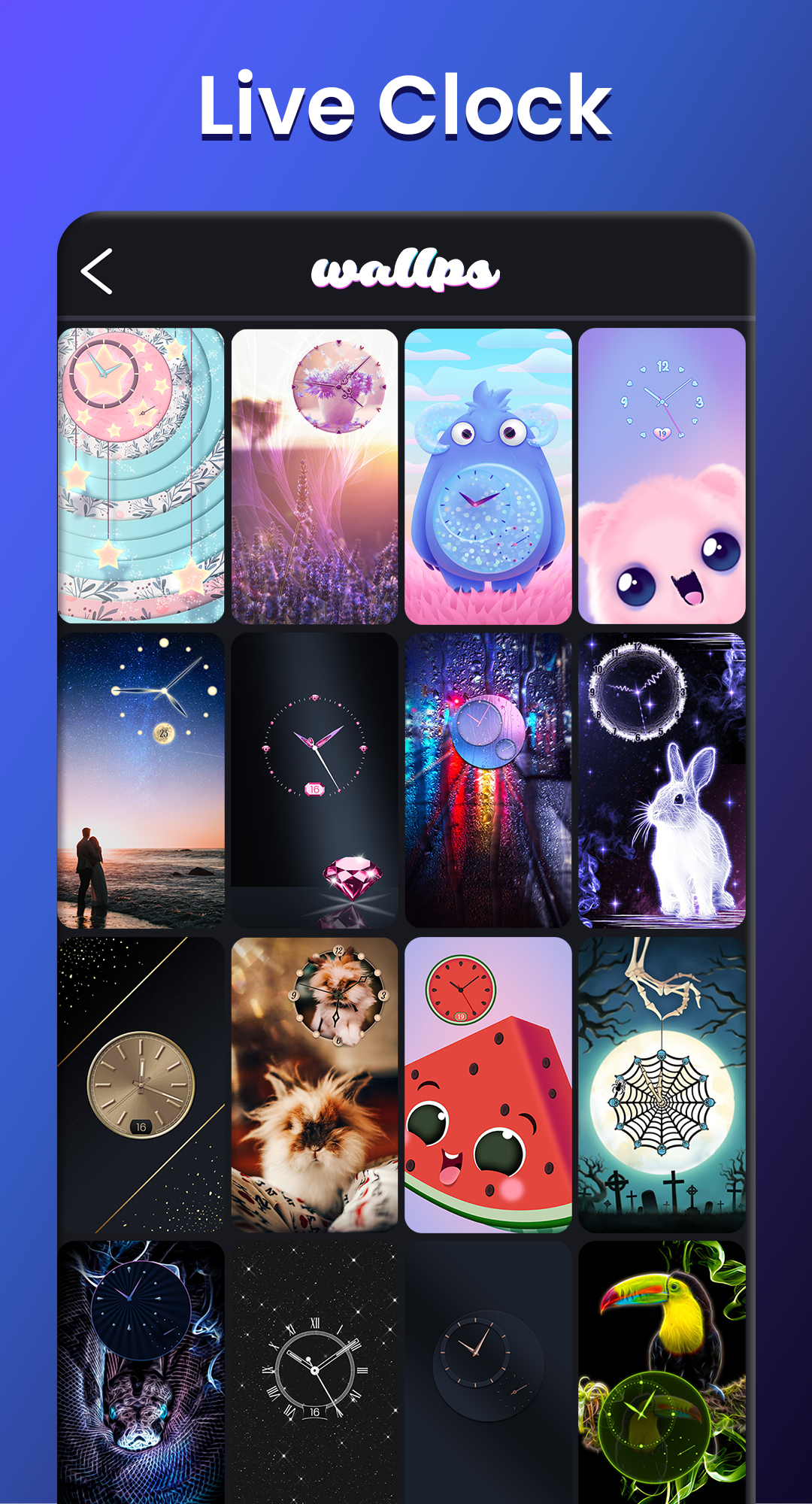 اسکرین شات 4 برنامه Moving Backgrounds 4k - WALLPS