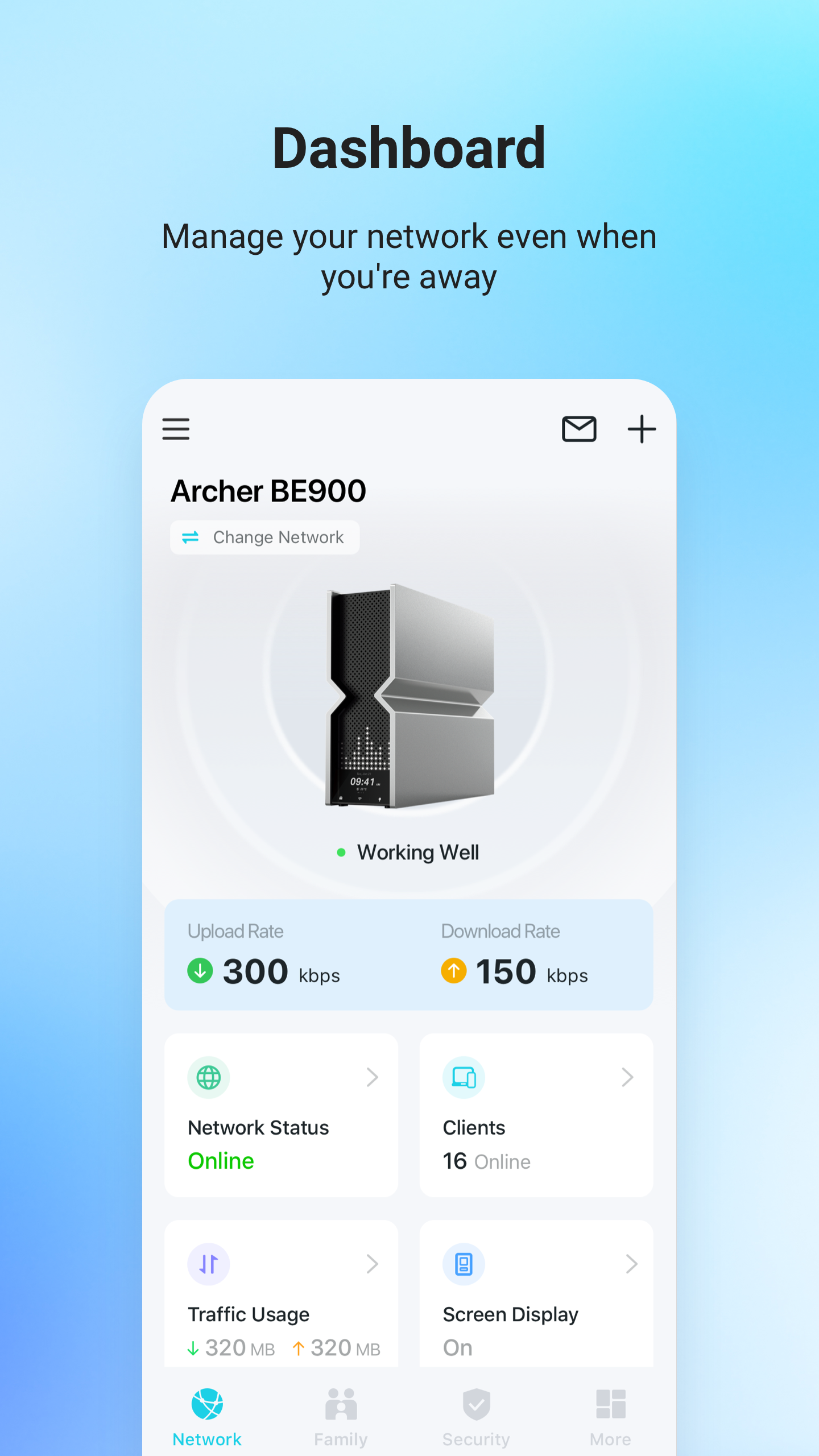 اسکرین شات 2 برنامه TP-Link Tether