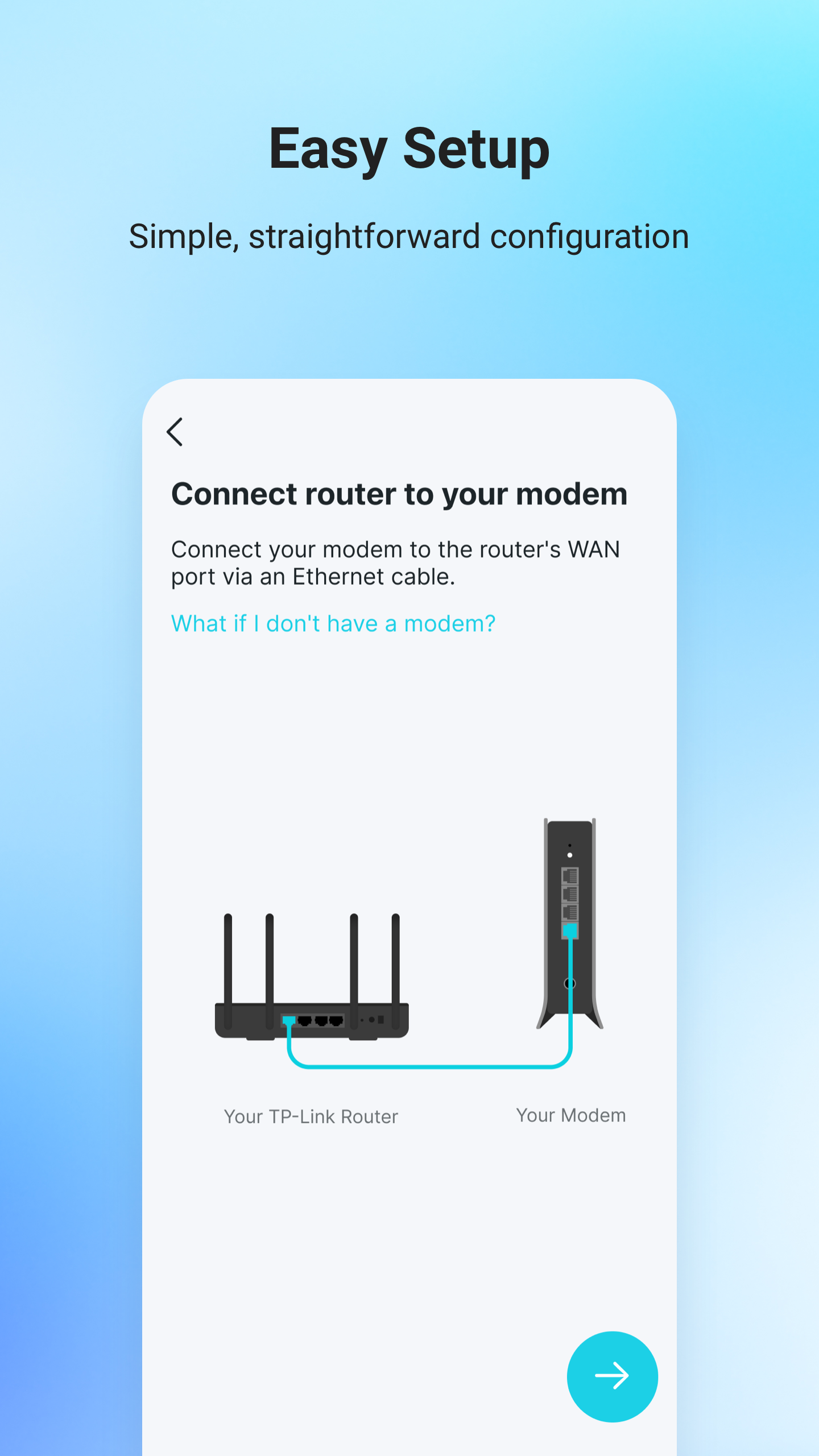 اسکرین شات 1 برنامه TP-Link Tether
