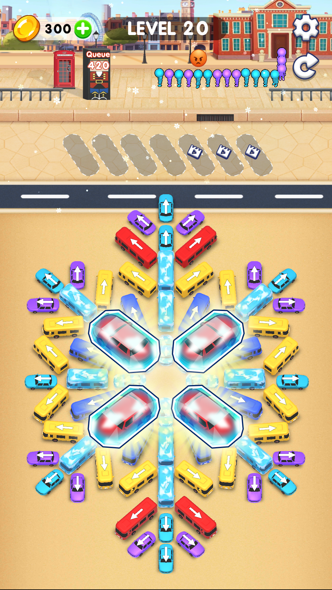 اسکرین شات 5 بازی Station Jam Escape: Color Sort