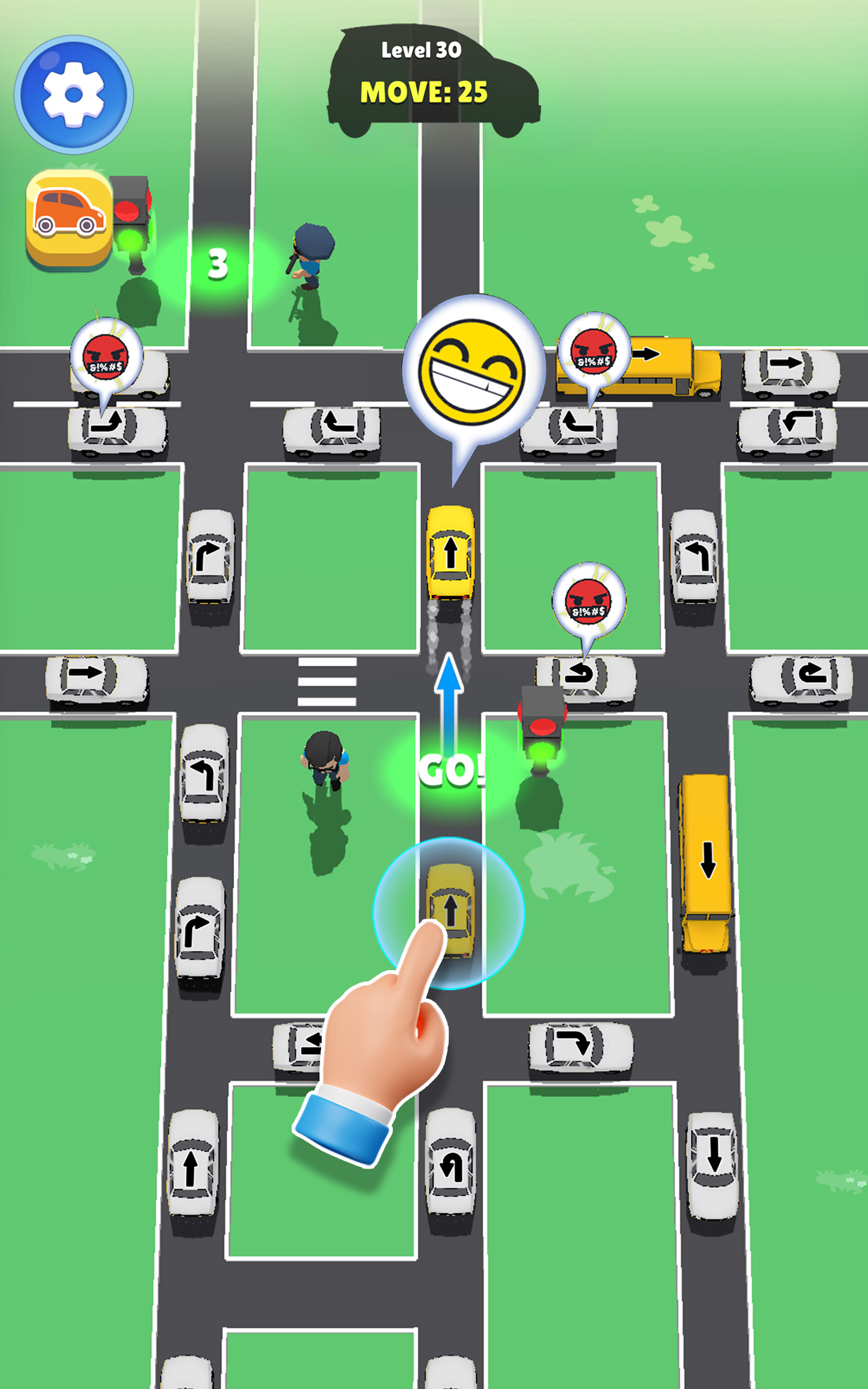 اسکرین شات 5 بازی Traffic Jam Escape: Parking 3D