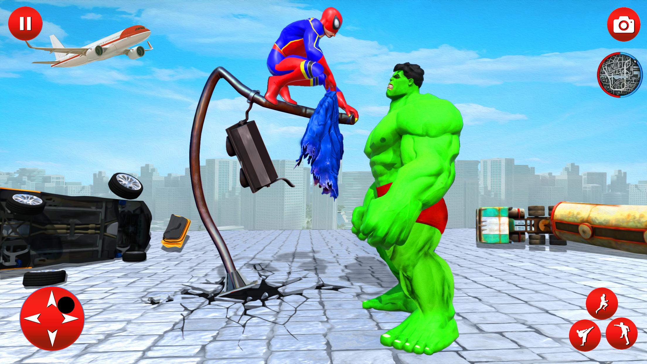 اسکرین شات 5 برنامه Incredible Monster Hero Attack