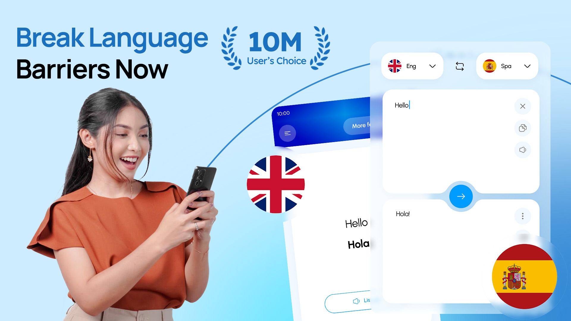 اسکرین شات 1 برنامه Translate All Languages