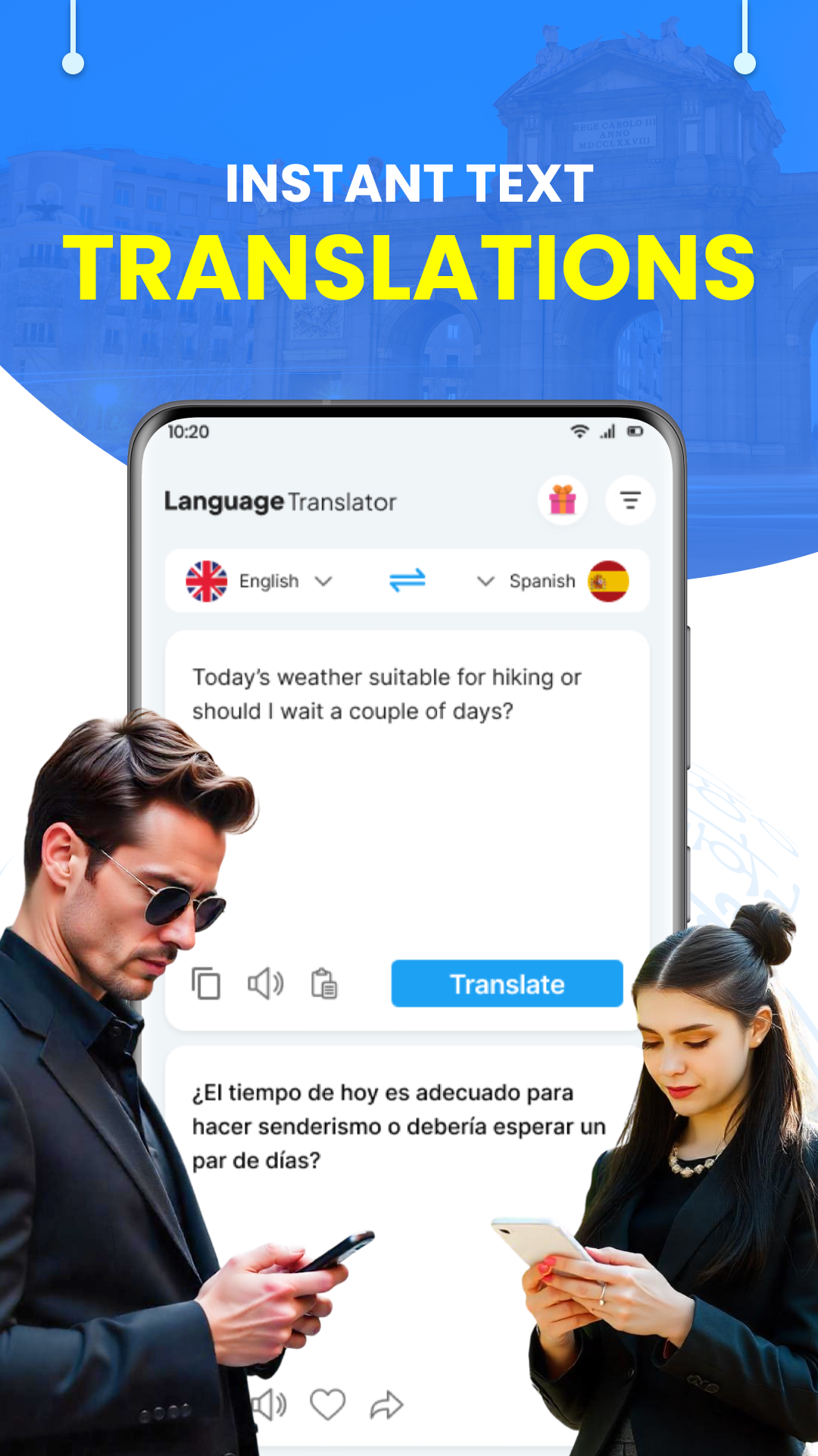 اسکرین شات 3 برنامه All Language Translator