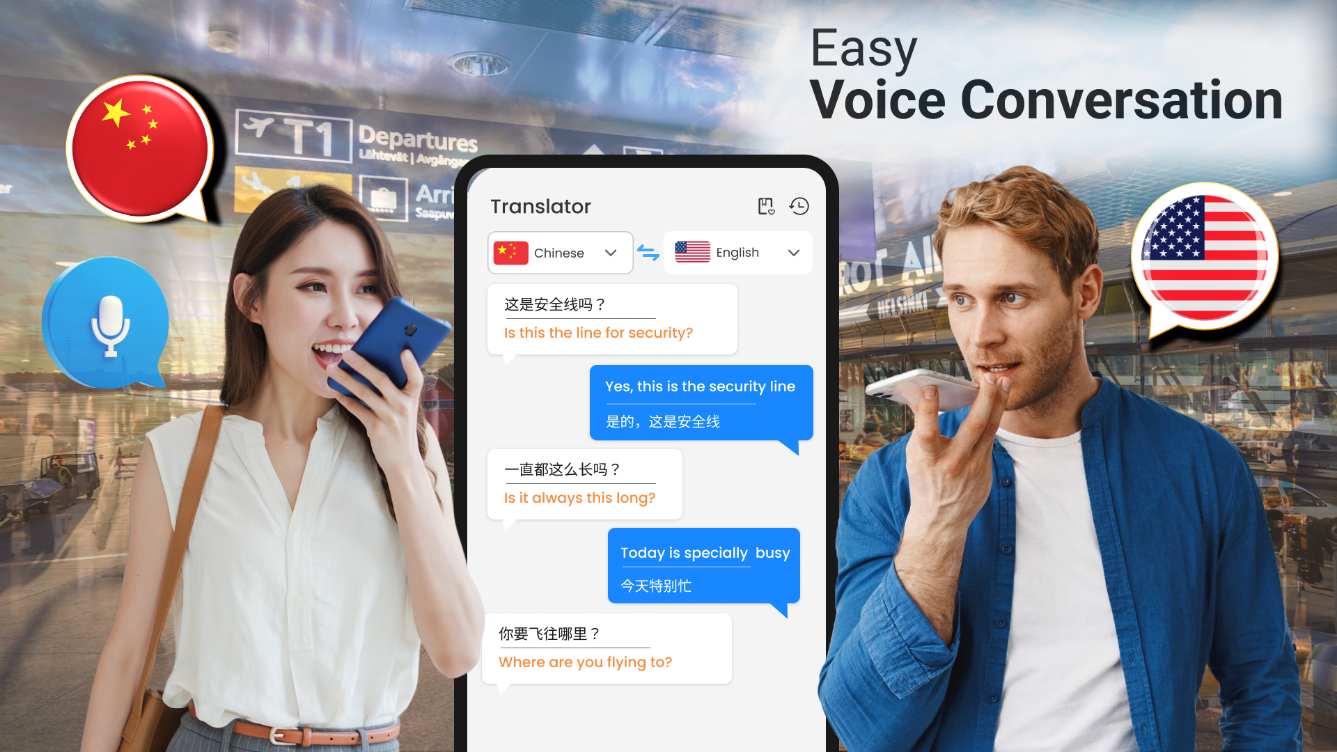 اسکرین شات 3 برنامه AI Translate, Chat Translator