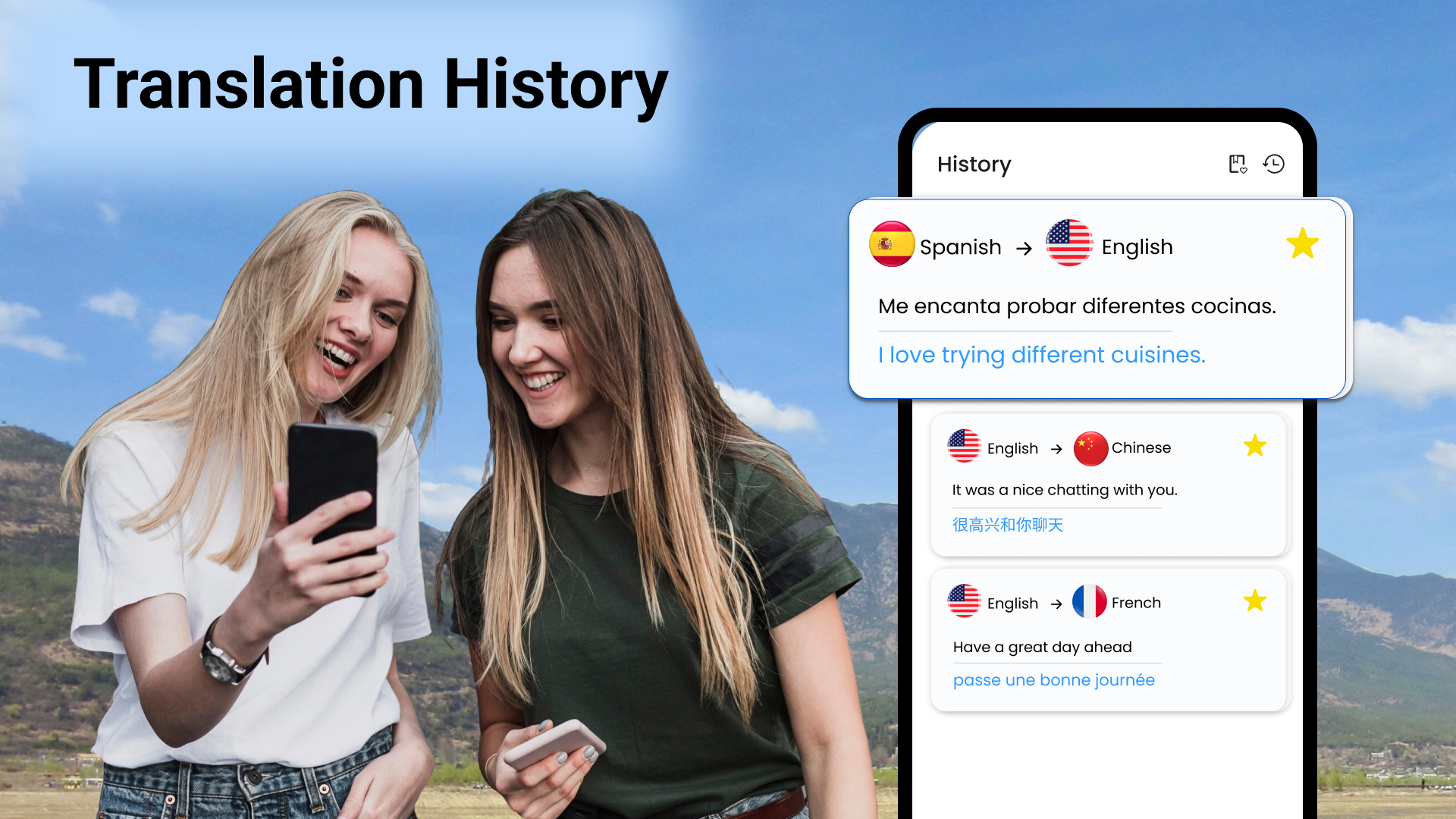 اسکرین شات 6 برنامه AI Translate, Chat Translator