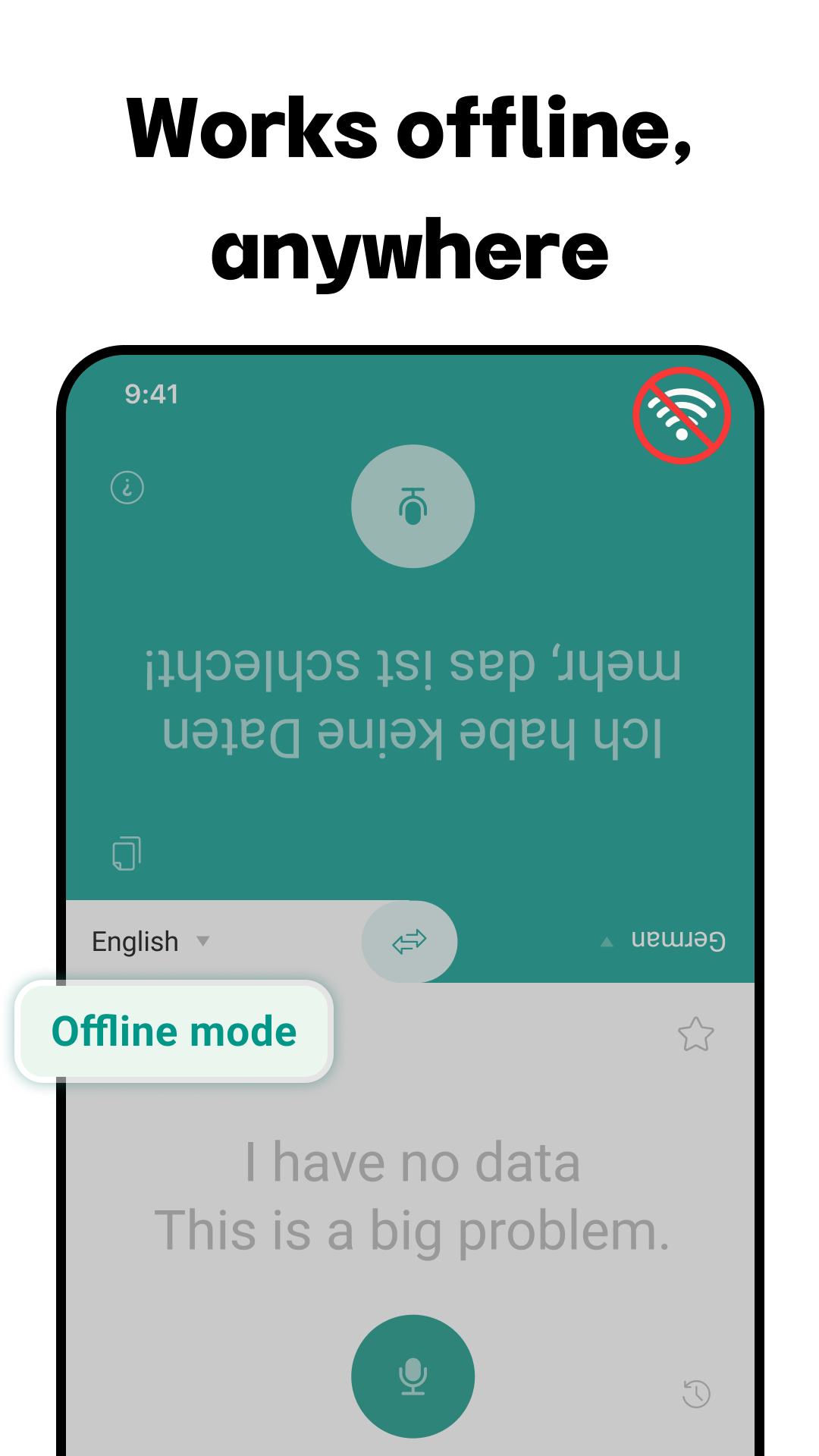 اسکرین شات 5 برنامه Talking Translator - Languages