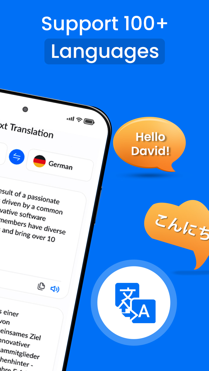 اسکرین شات 8 برنامه AI Translate All Languages