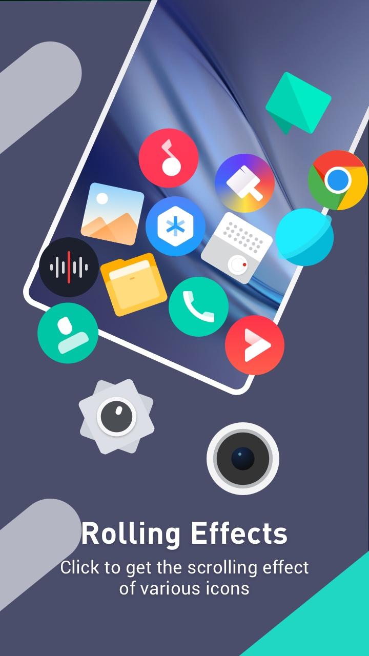 اسکرین شات 4 برنامه XOS Launcher -Cool Stylish