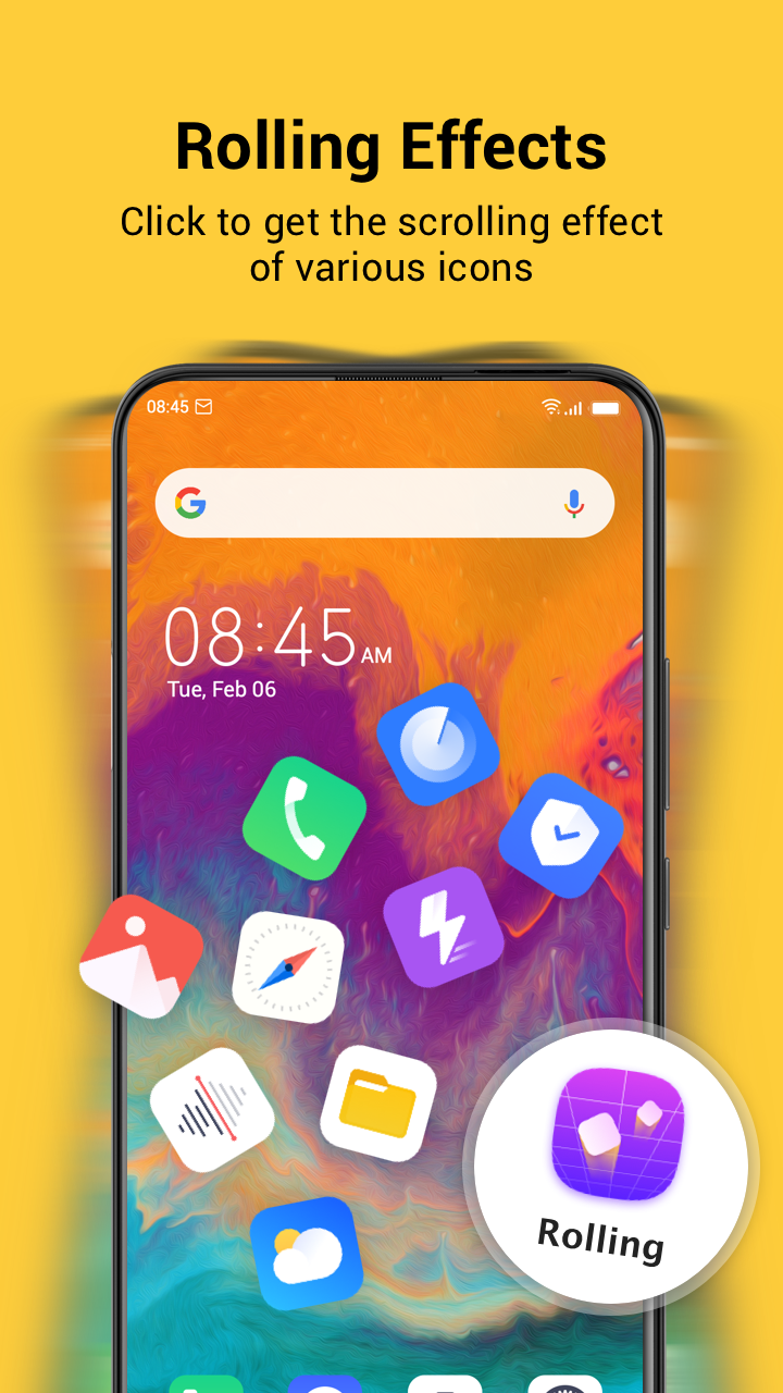اسکرین شات 5 برنامه HiOS Launcher - Fast