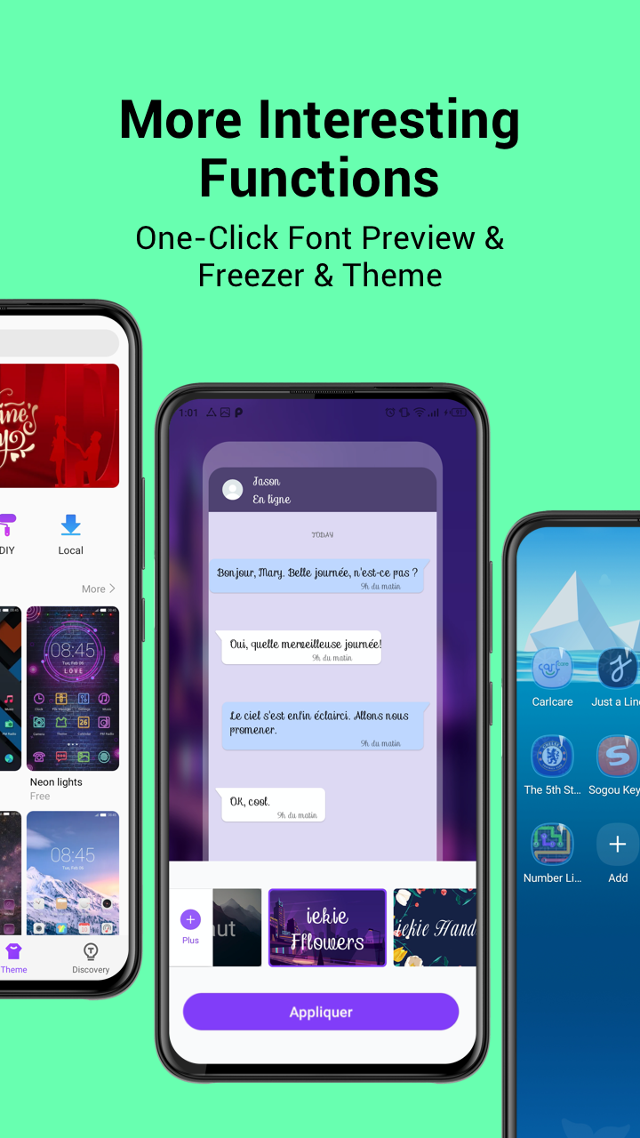 اسکرین شات 6 برنامه HiOS Launcher - Fast