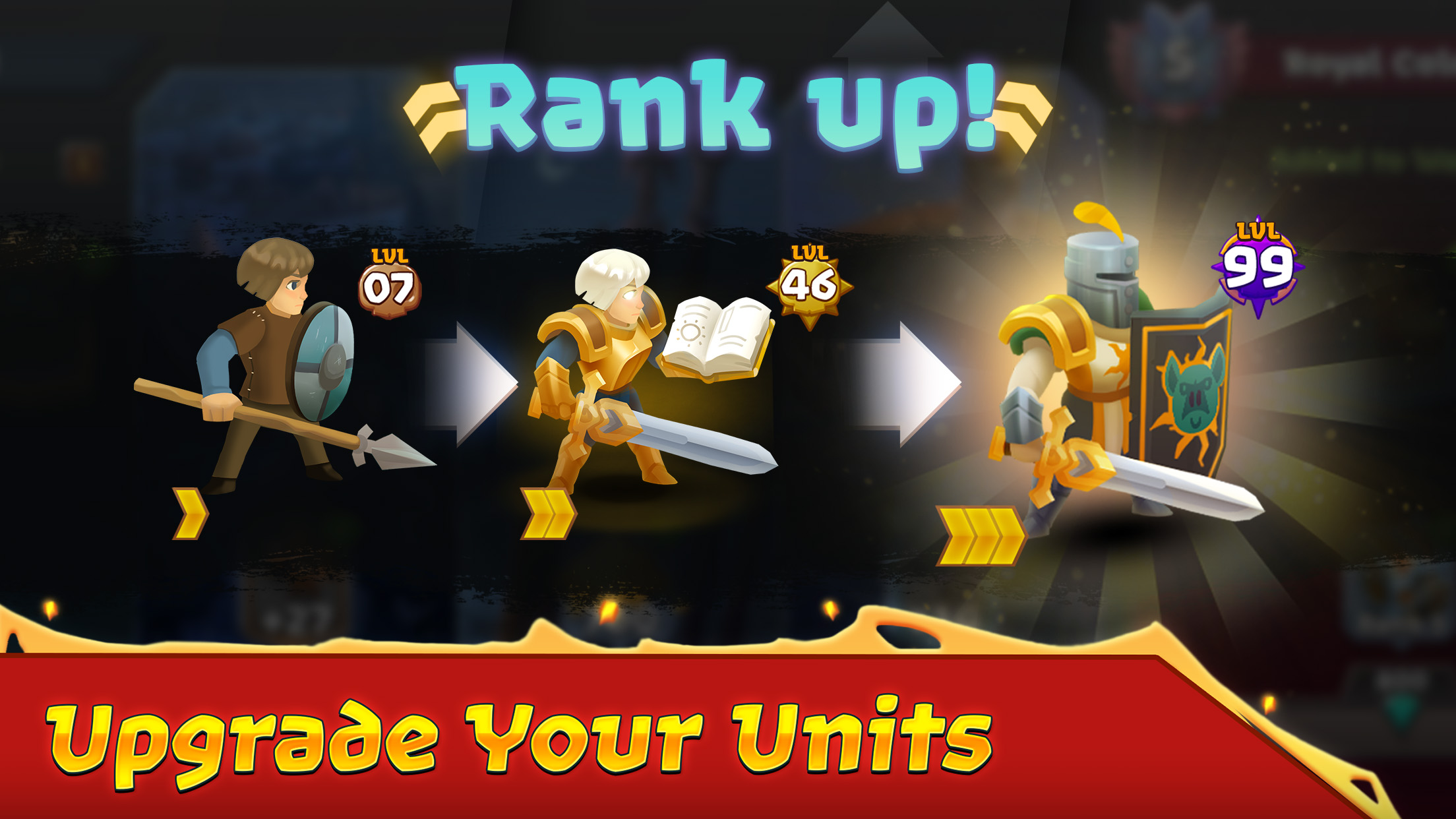 اسکرین شات 4 بازی Battle Legion: Mass Troops RPG