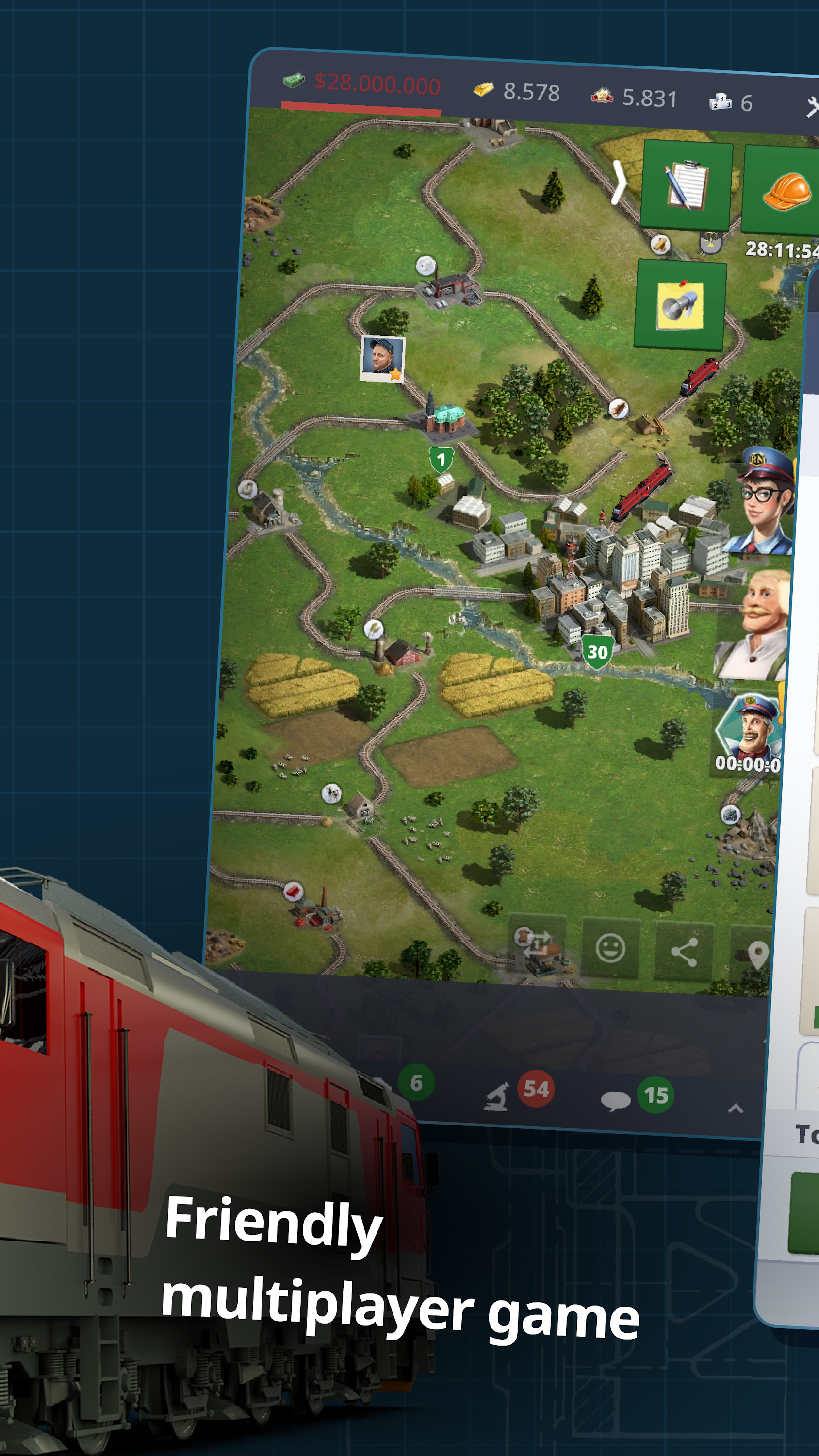 اسکرین شات 3 بازی Rail Nation - Railroad Tycoon