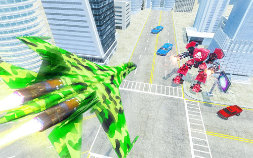 اسکرین شات 7 بازی US Army Robot Transformation Jet Robo Car Tank War