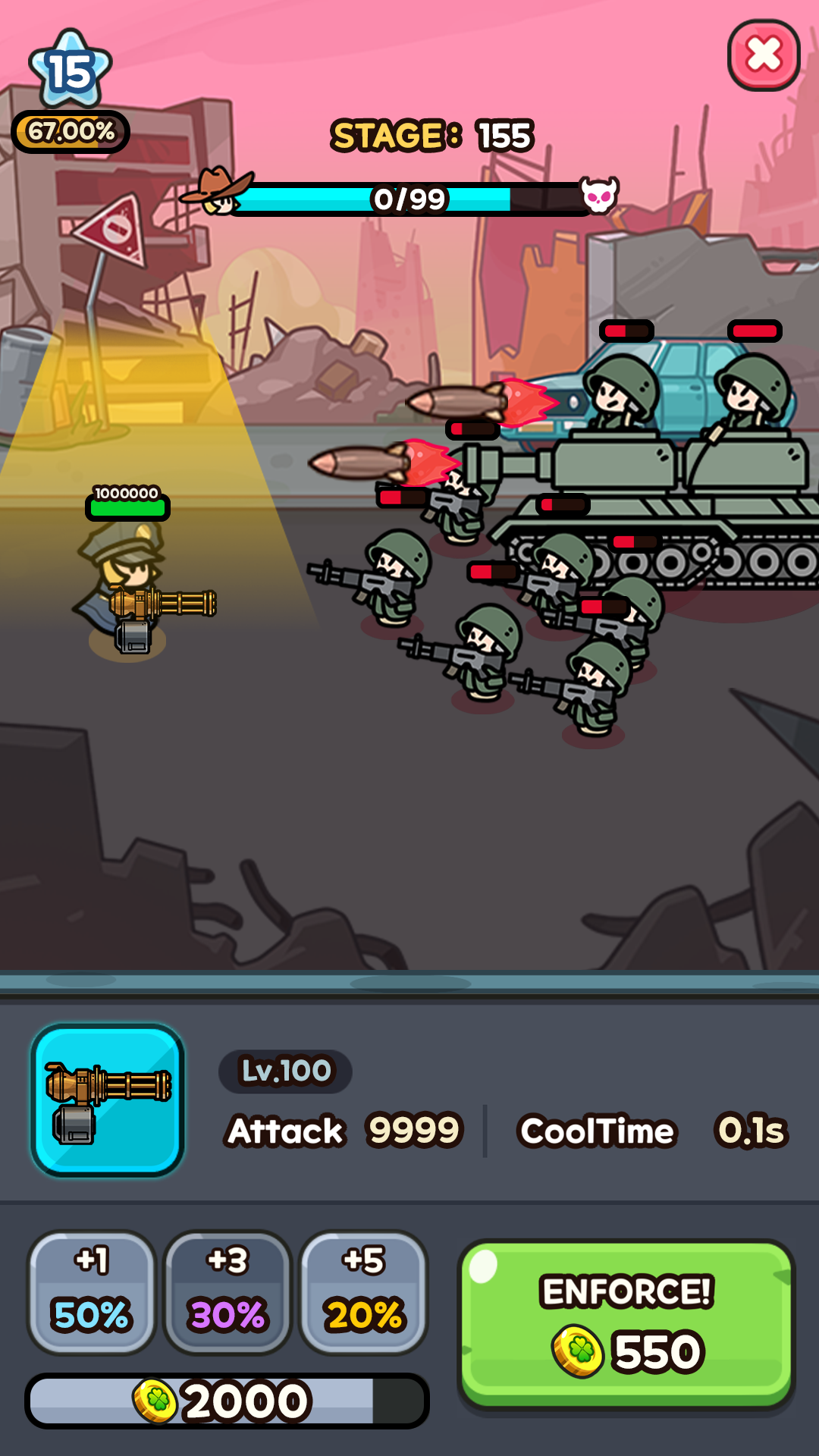 اسکرین شات 3 بازی Lucky Heroes! : Defense Game