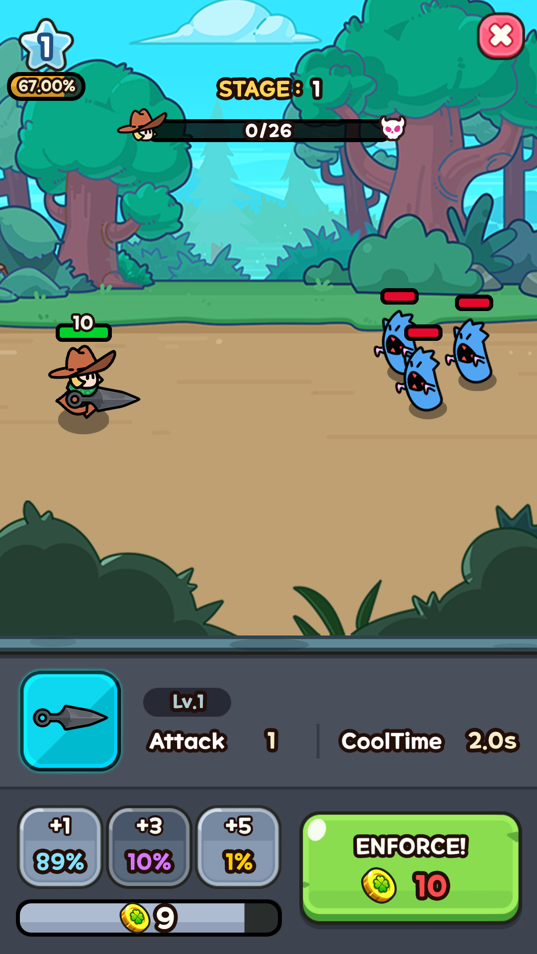 اسکرین شات 1 بازی Lucky Heroes! : Defense Game