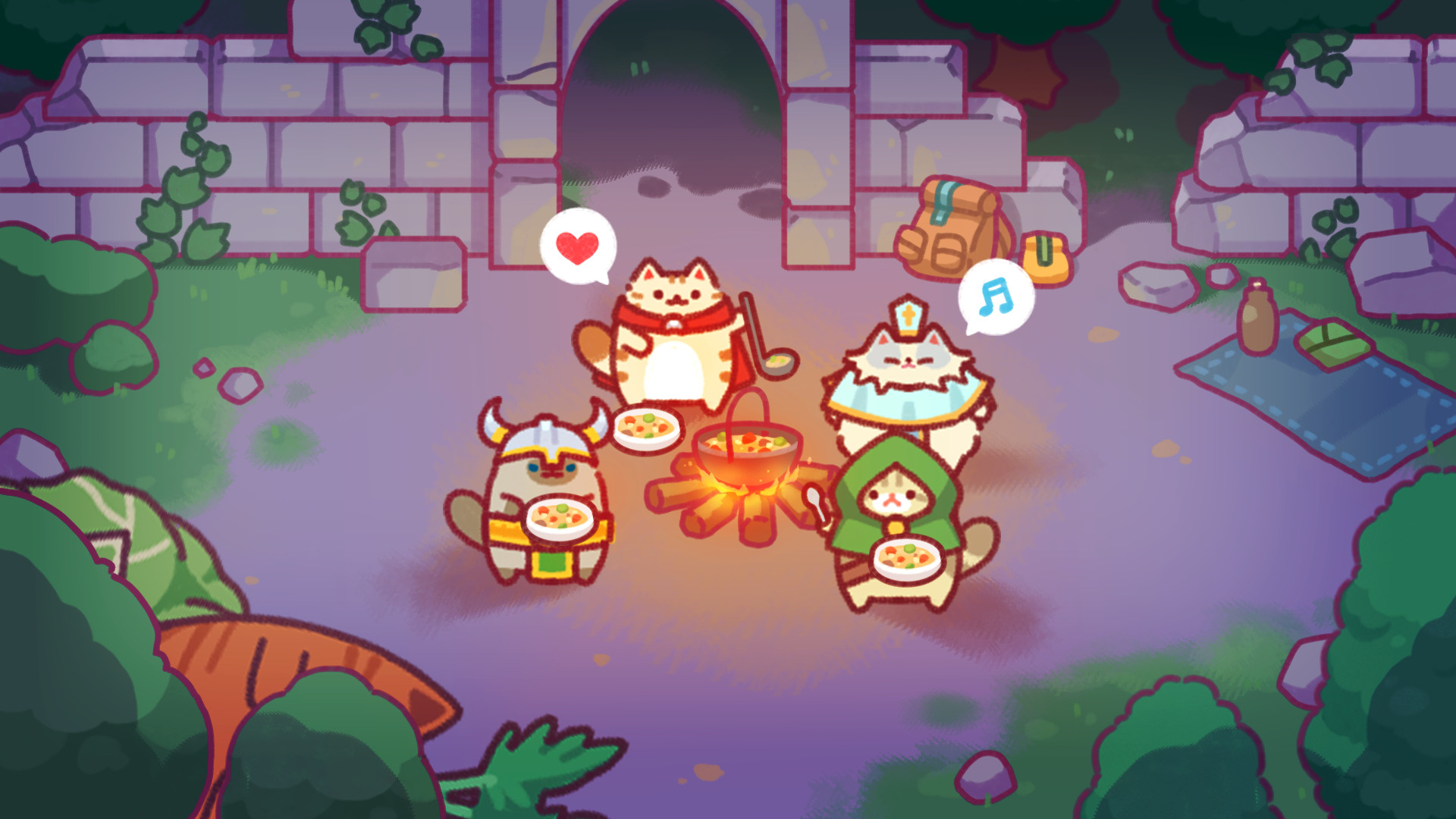 اسکرین شات 2 بازی Bumbling Cats!