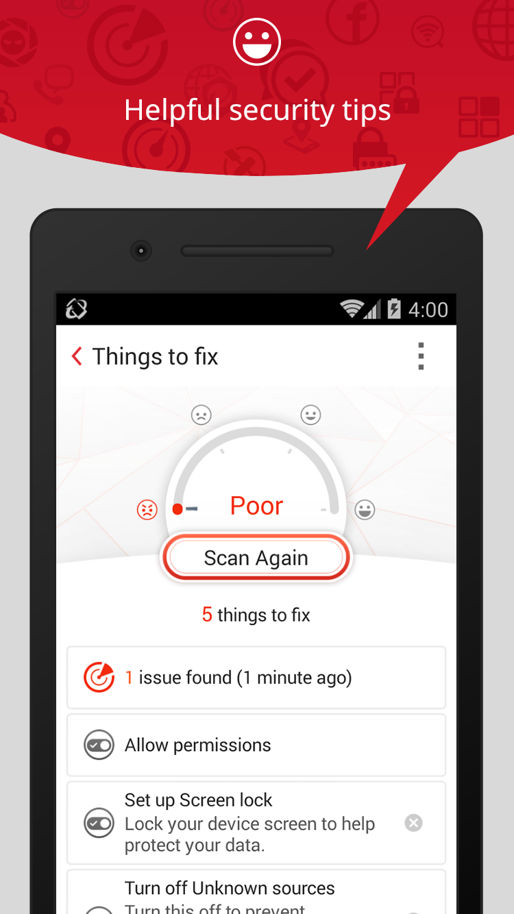 اسکرین شات 8 برنامه Mobile Security & Antivirus