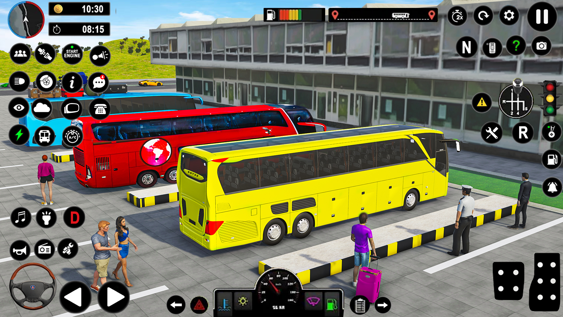 اسکرین شات 8 برنامه Coach Bus City Driver