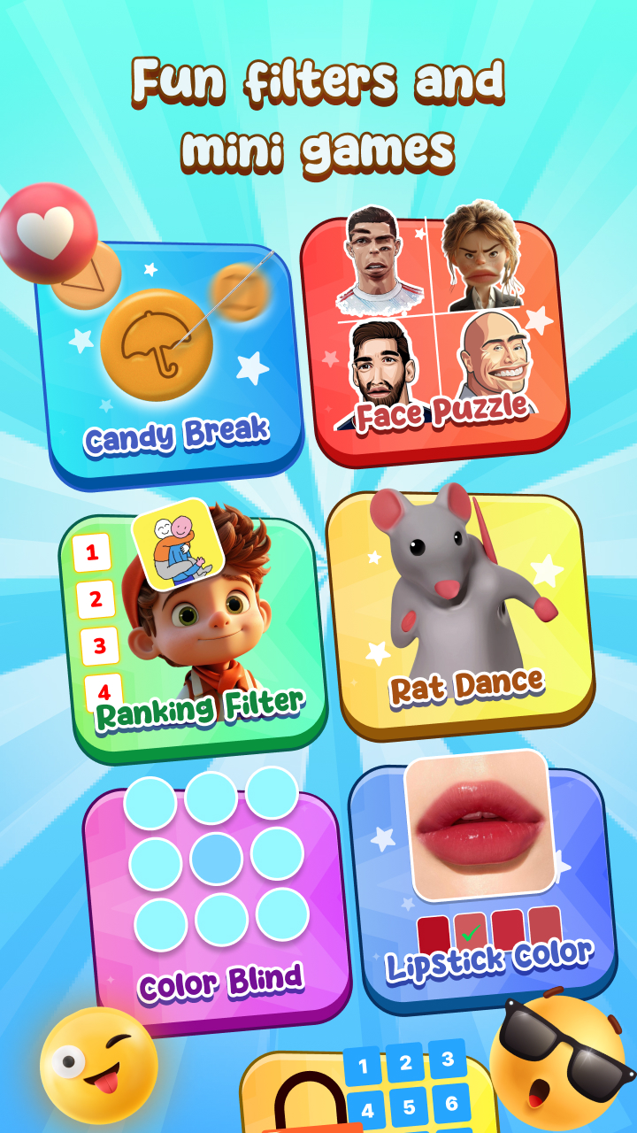 اسکرین شات 1 برنامه Tricky Quiz: Filter Challenge