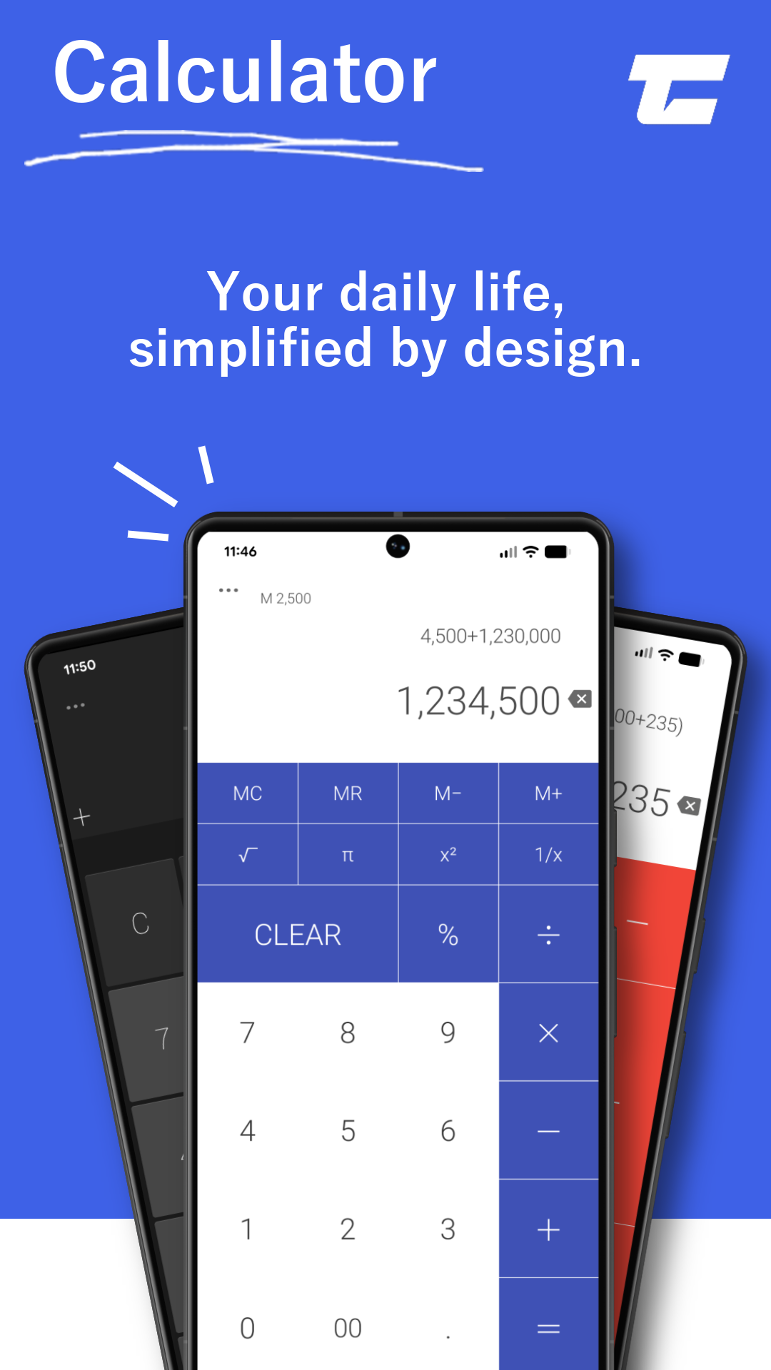 اسکرین شات 1 برنامه Calculator