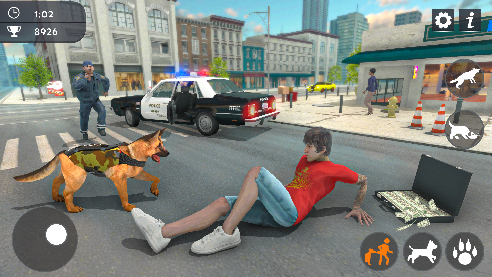 اسکرین شات 3 بازی US Army Dog Training Camp