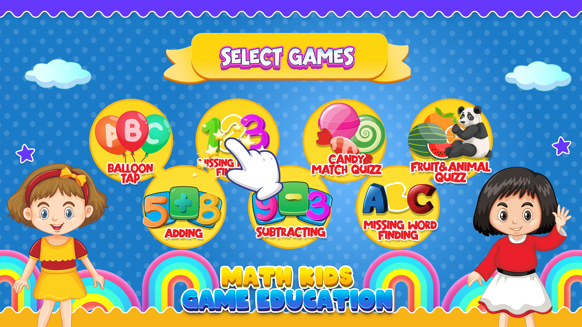 اسکرین شات 2 بازی Math Game Kid Education school