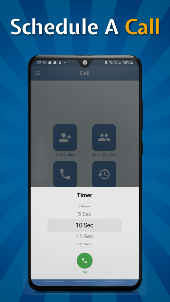اسکرین شات 3 برنامه Fake Call – Fun Prank Call