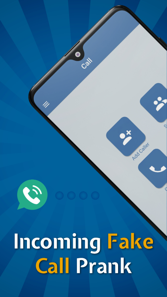 اسکرین شات 1 برنامه Fake Call – Fun Prank Call