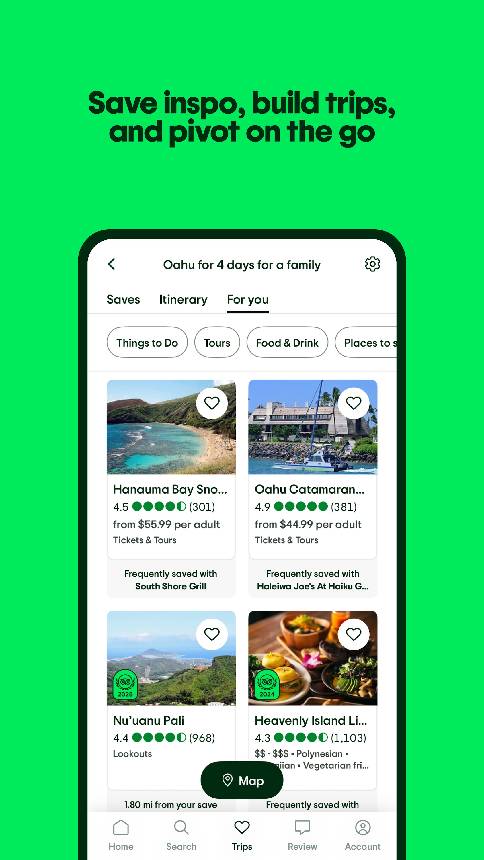 اسکرین شات 5 برنامه Tripadvisor: Plan & Book Trips