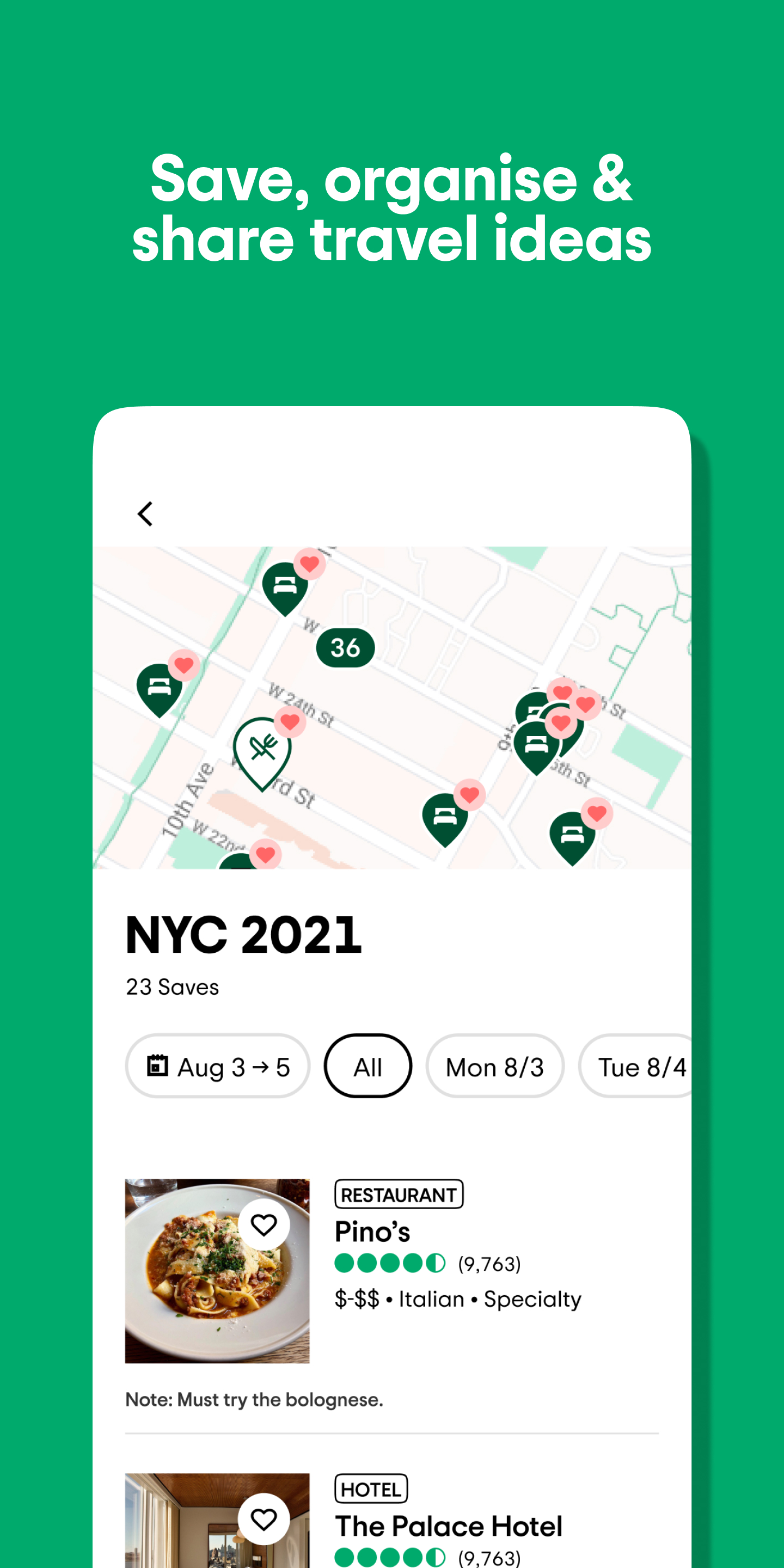 اسکرین شات 4 برنامه Tripadvisor: Plan & Book Trips