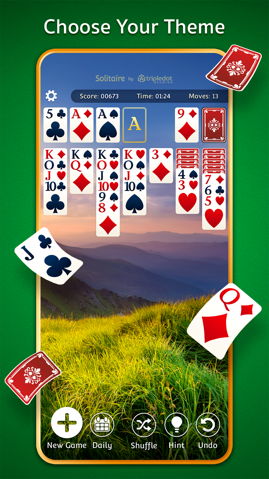 اسکرین شات 3 بازی Solitairescapes