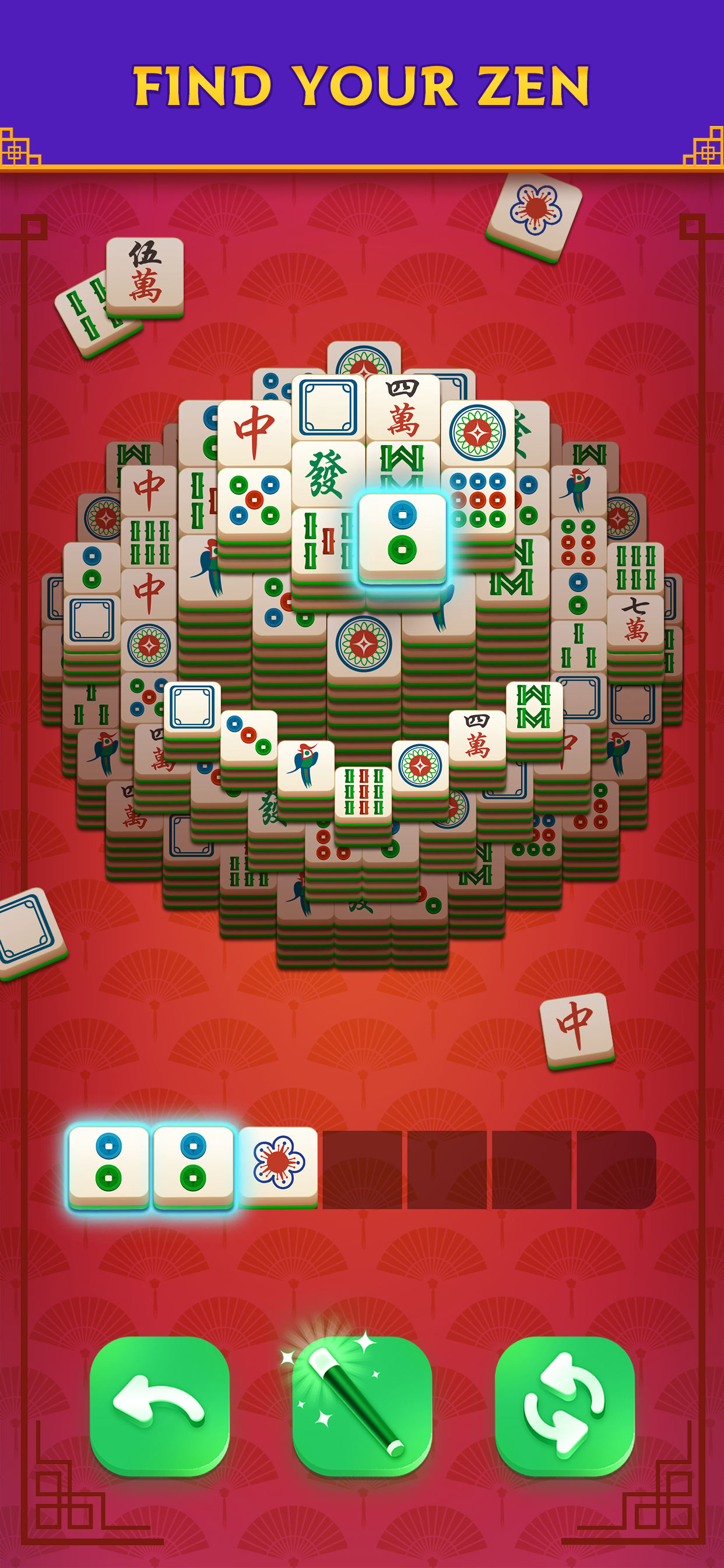اسکرین شات 5 بازی Mahjong Tile Dynasty