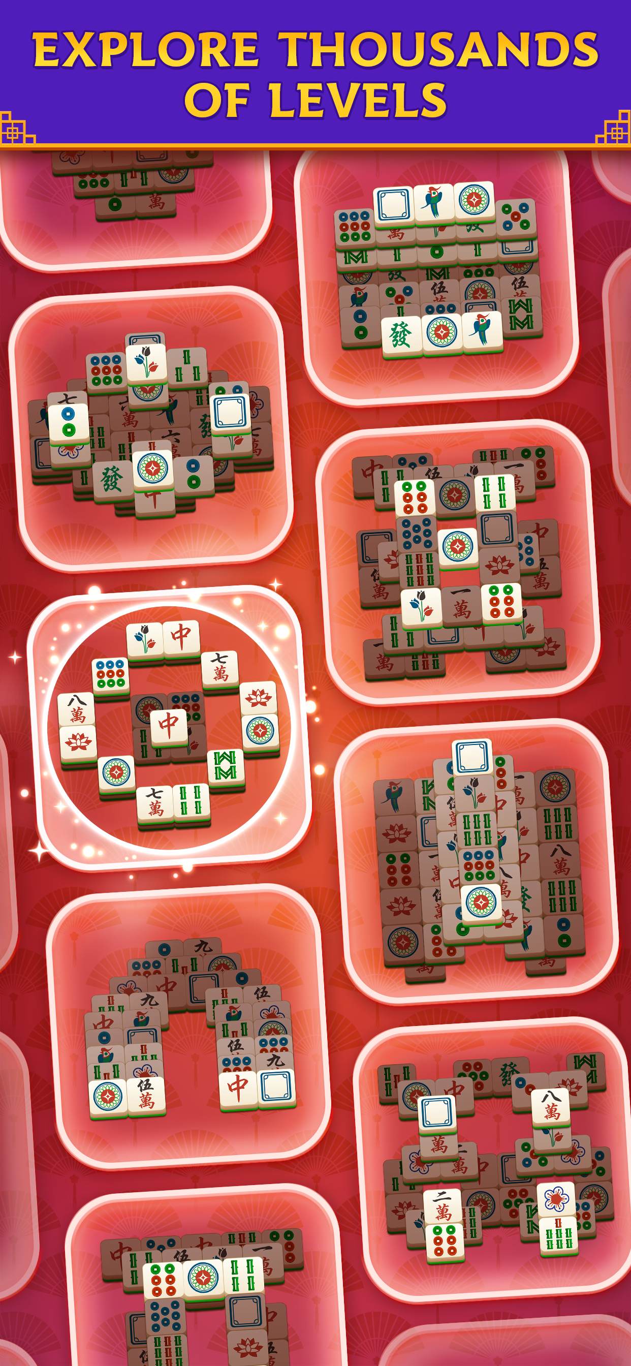 اسکرین شات 2 بازی Mahjong Tile Dynasty