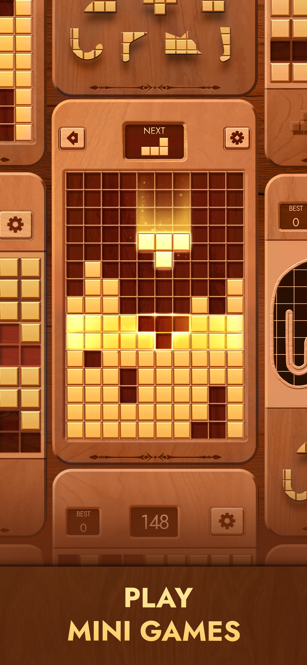 اسکرین شات 4 بازی Woodoku - Wood Block Puzzle
