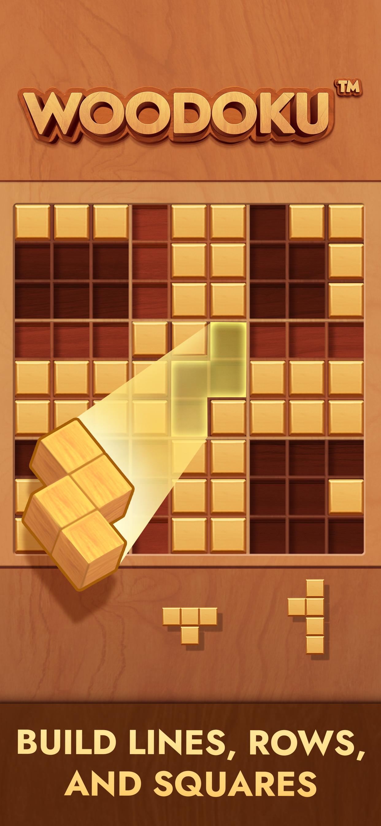 اسکرین شات 1 بازی Woodoku - Wood Block Puzzle