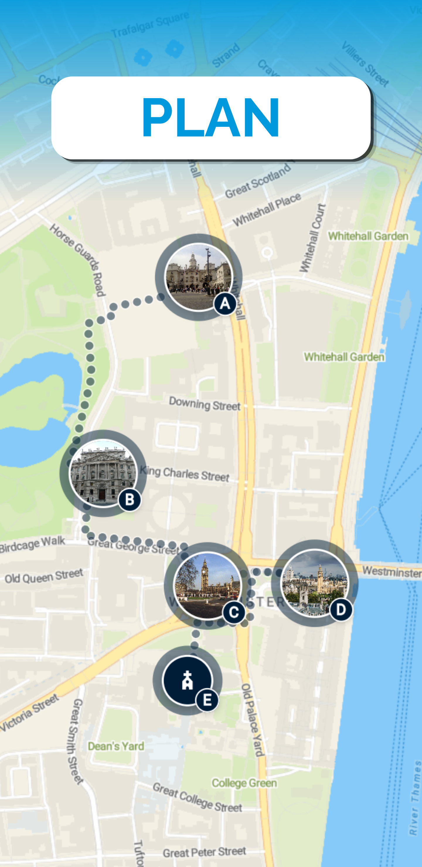 اسکرین شات 1 برنامه Tripomatic Planner & Maps