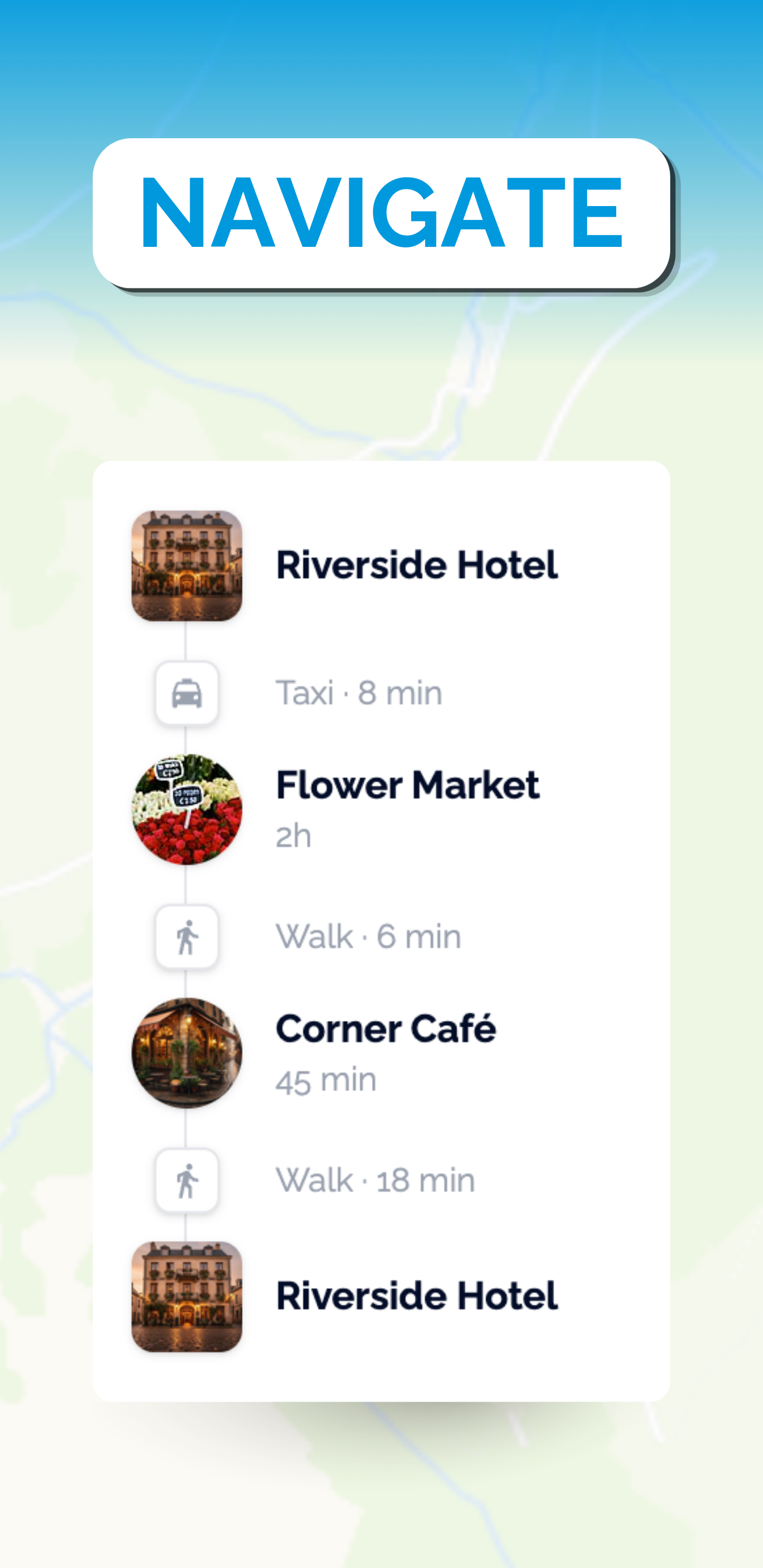 اسکرین شات 5 برنامه Tripomatic Planner & Maps