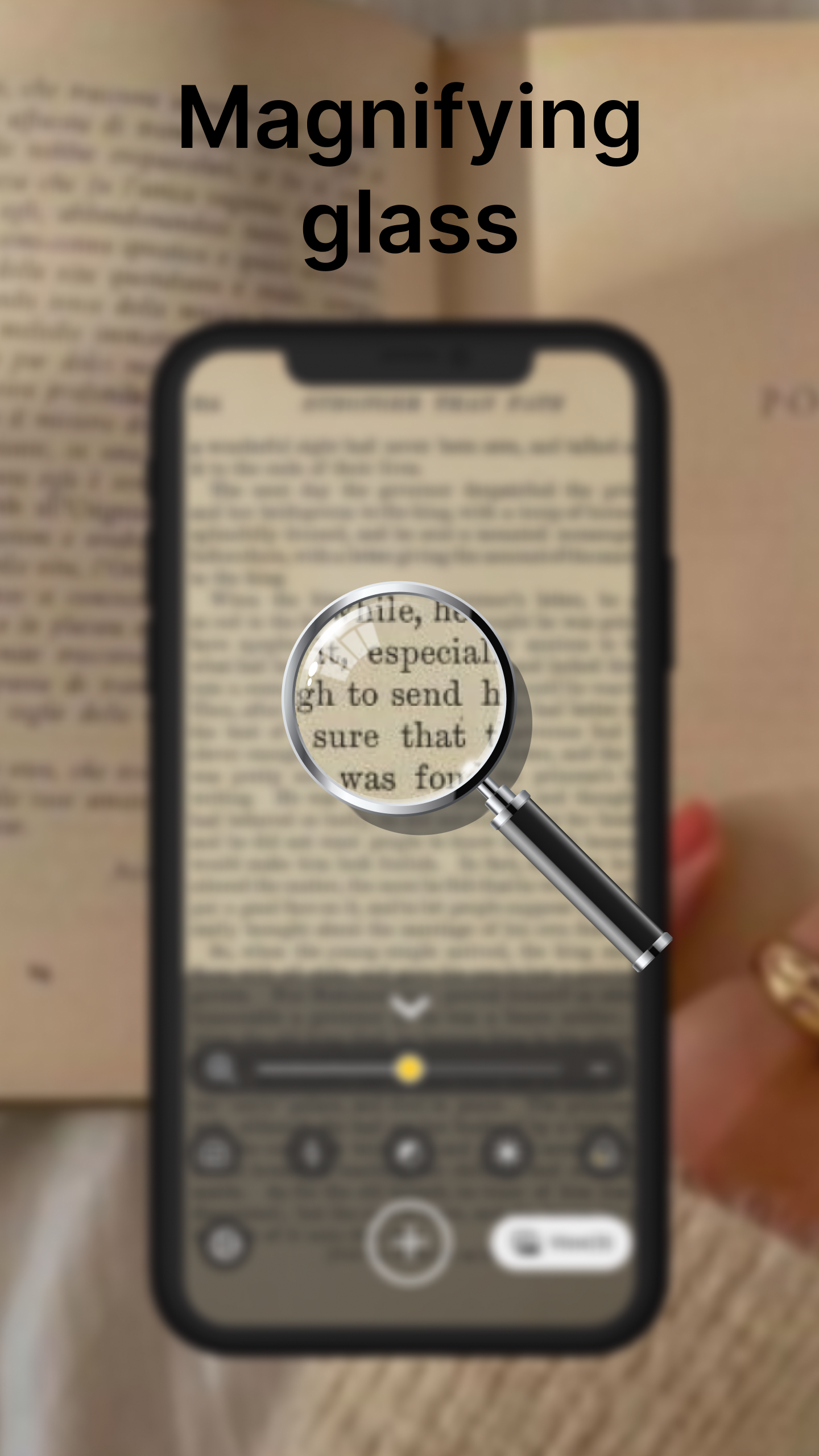 اسکرین شات 1 برنامه Magnifying Glass: Magnifier