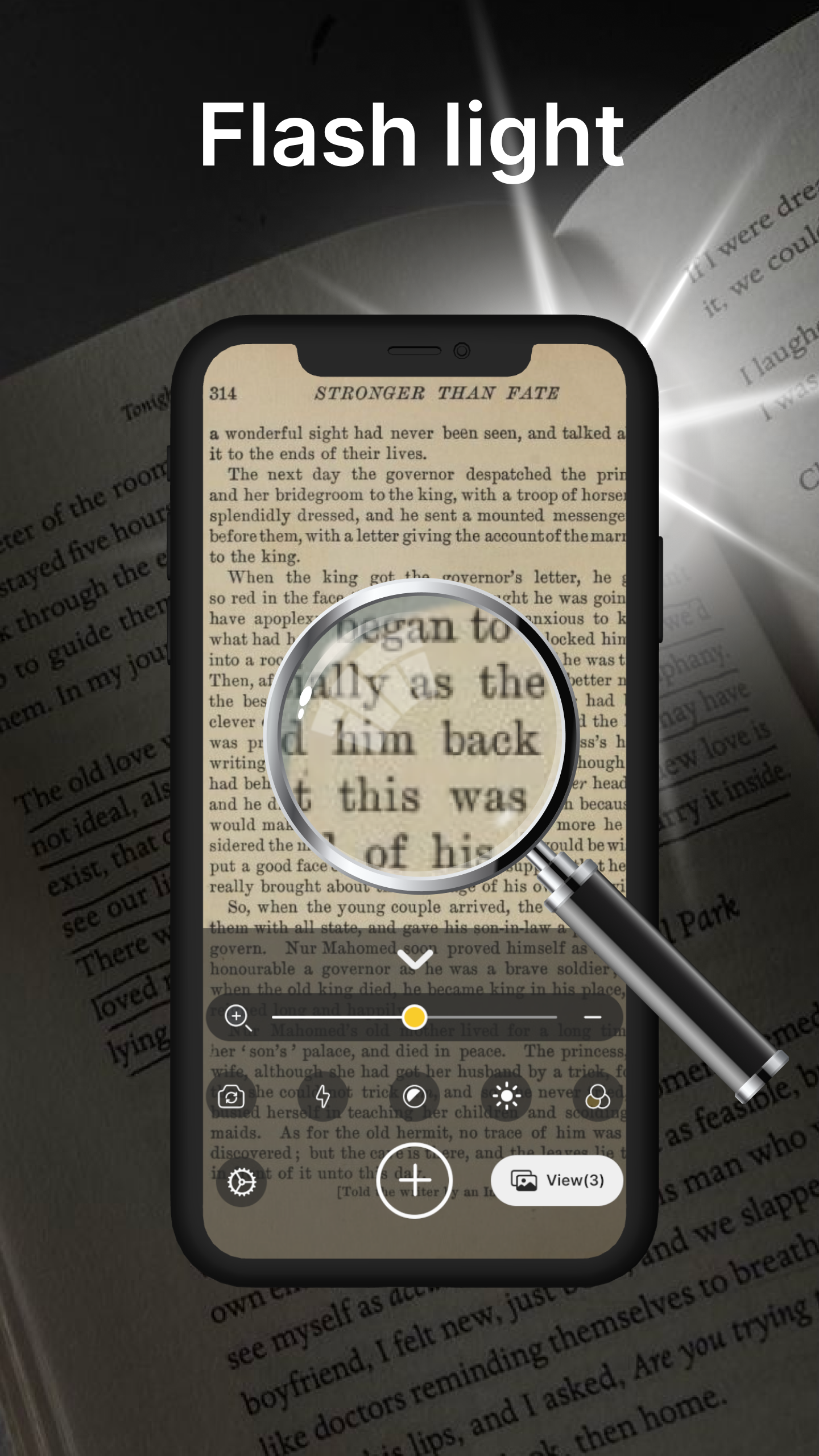 اسکرین شات 3 برنامه Magnifying Glass: Magnifier