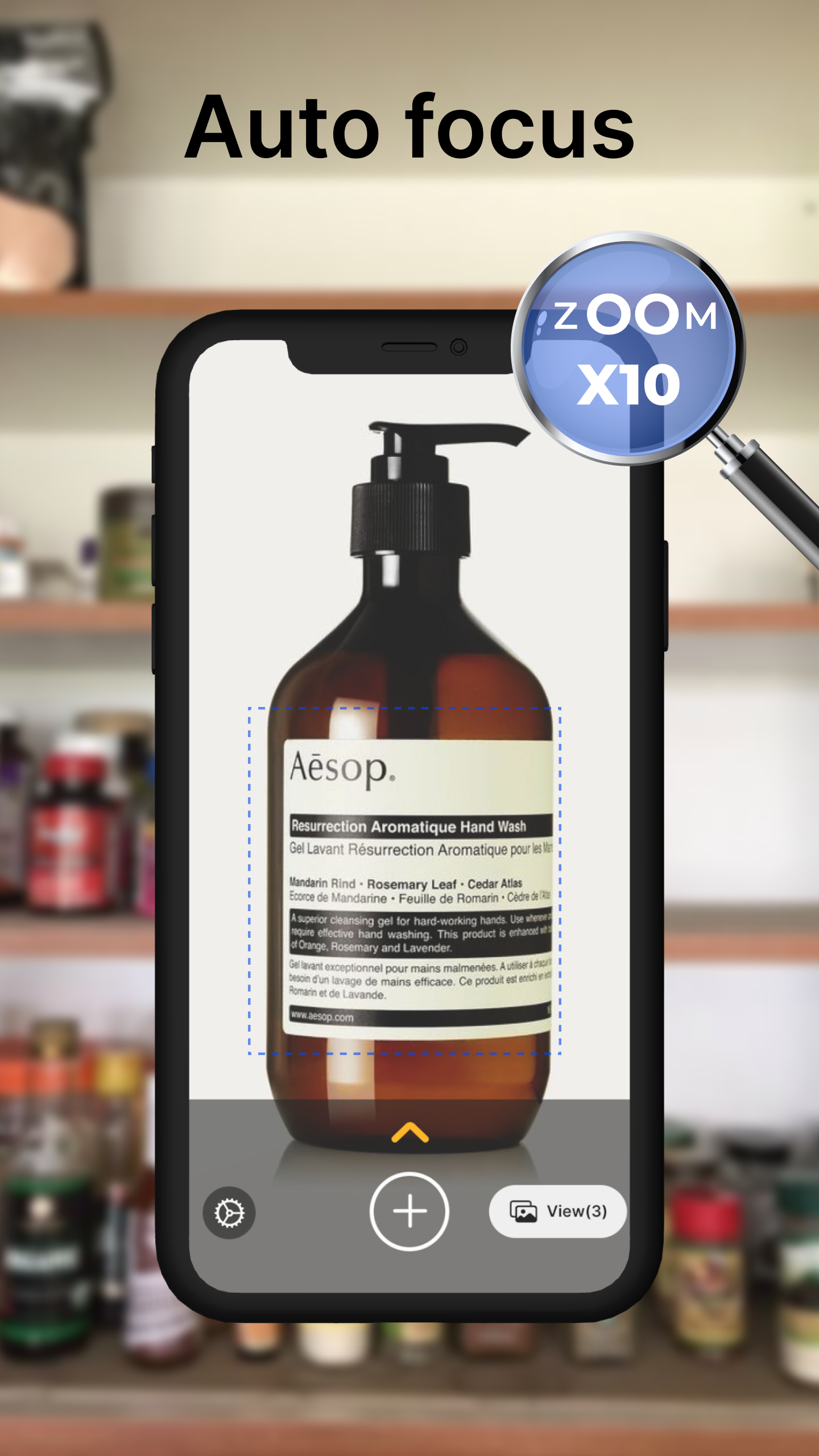 اسکرین شات 2 برنامه Magnifying Glass: Magnifier