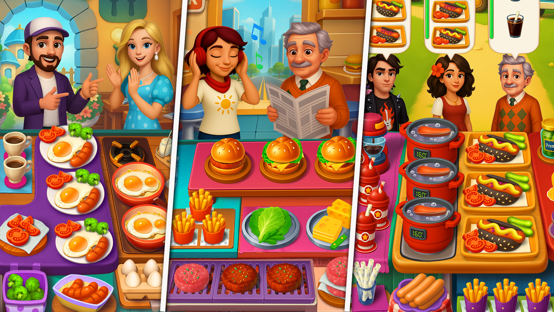 اسکرین شات 5 بازی Cooking Blast: Restaurant Game