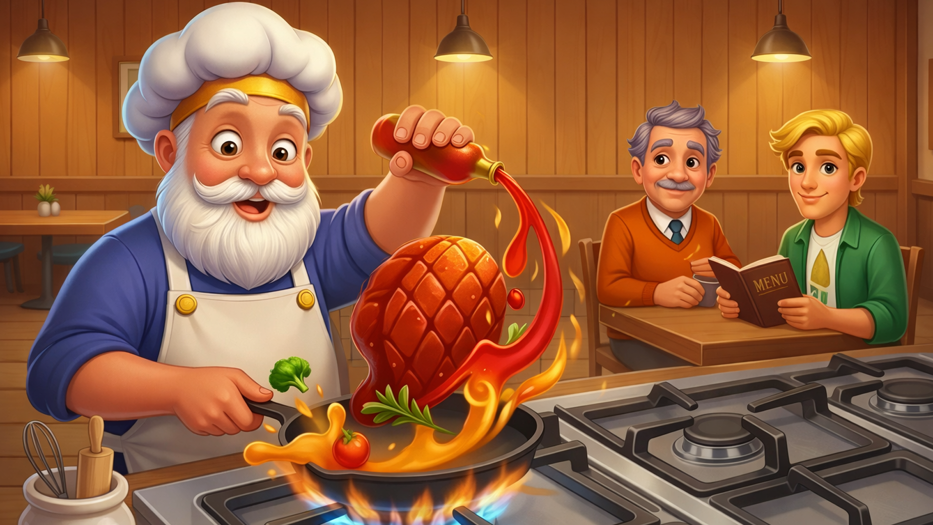 اسکرین شات 8 بازی Cooking Blast: Restaurant Game