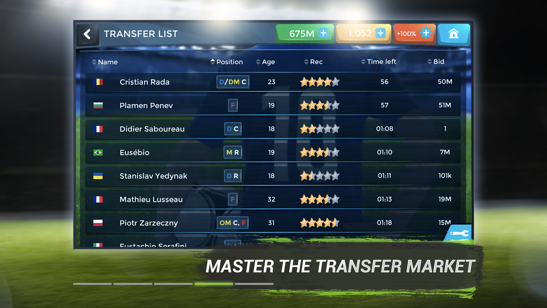 اسکرین شات 4 بازی FMU - Football Manager Game