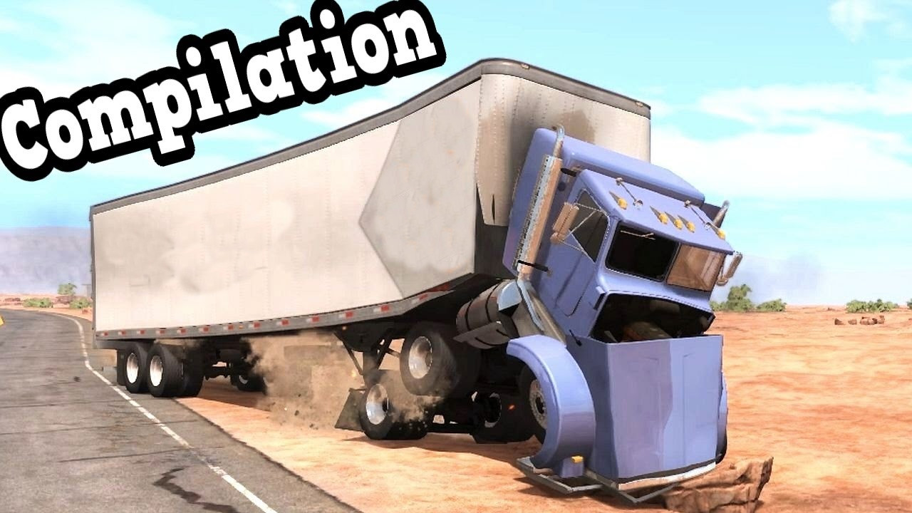 اسکرین شات 2 بازی Truck Crash Car Beam Game