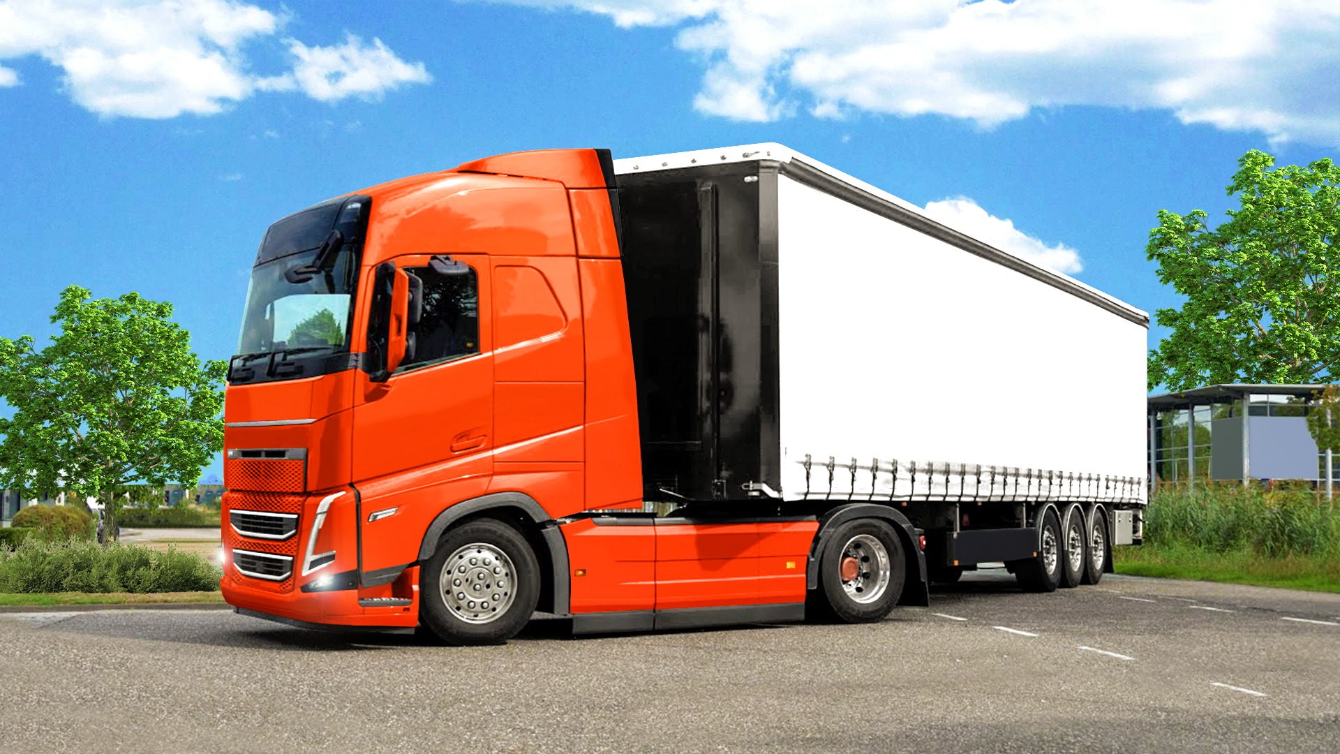 اسکرین شات 4 بازی Euro Truck Driver Simulator 3D